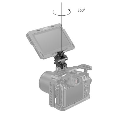 SmallRig BSE2385 Suport Monitor cu Inclinare si Pivotare  cu Cleme Nato
