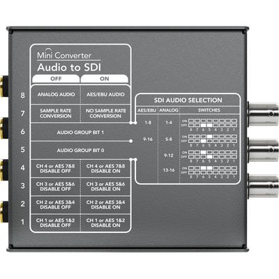 Blackmagic Design Mini Convertor Audio la SDI 2