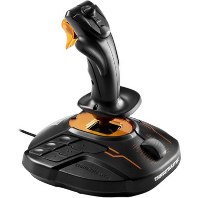 Thrustmaster T-16000M FCS Joystick Negru Portocaliu