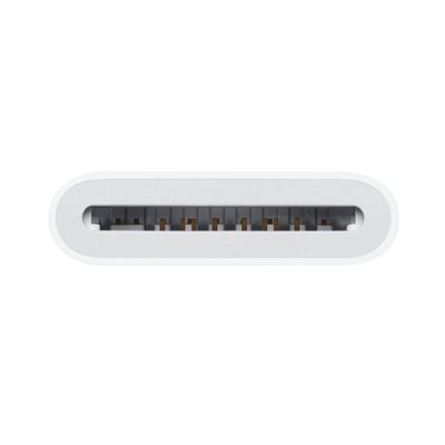Apple Adaptor cititor de carduri USB-C pentru Mac, iPad Pro de 11" sau iPad Pro de 12,9 " gen 3, Alb