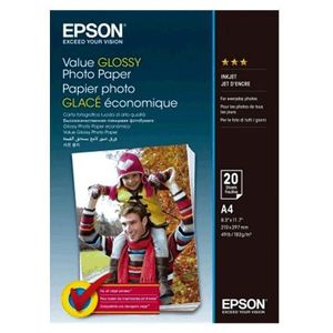 Epson hartie foto A4 Value Photo Paper Glossy 20 coli 183g/m²