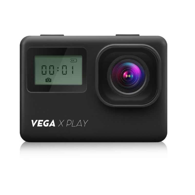 NiceboyVEGAXPlayCameraVideoSportWiFiDisplayLCD2si096Monocrom16Mpx4K