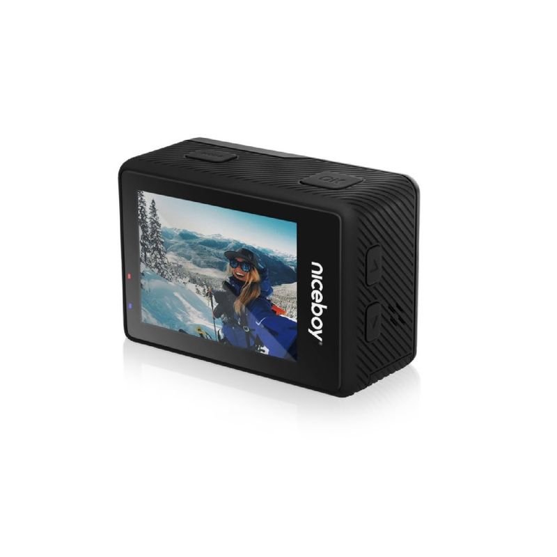 NiceboyVEGAXPlayCameraVideoSportWiFiDisplayLCD2si096Monocrom16Mpx4K