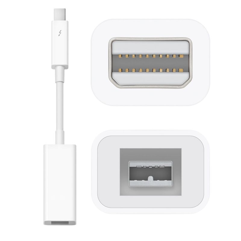 Apple-Adaptor-Thunderbolt-to-Fireware-pentru-MacBook-Alb