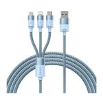 Baseus-StarSpeed-Cablu-3-in-1-Fast-Charge-USB-M-L-C-3.5A-1.2m-Albastru-