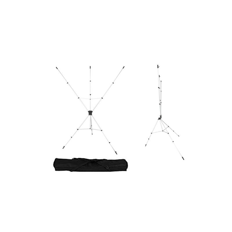 Fancier-BS-1521X-Suport-Portabil-X-Drop-pentru-Fundal-1.5x2.1m-Alb