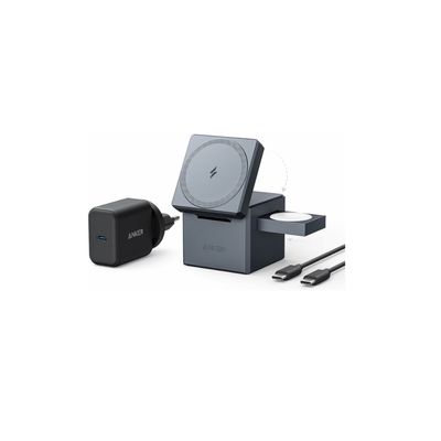 Anker Incarcator Retea Cube 3-in-1 cu MagSafe