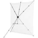 FancierBS1521XKitSuportPortabilXDropcuFundalAlb15x21m