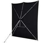FancierBS1521XKitSuportPortabilXDropcuFundalNegru15x21m