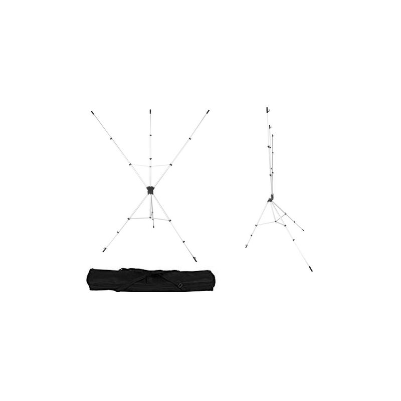 Fancier-BS-1521X-Kit-Suport-Portabil-X-Drop-cu-Fundal-Verde-1.5x2.1m