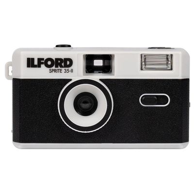 Ilford Sprite 35 II  Aparat Foto pe Film Reutilizabil Black Silver