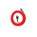 Baseus-Cablu-Cafule-USB-Lightning-2.4A-1m-Rosu