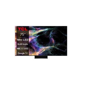 TCL MiniLed 75C845 Televizor 189 cm 4K Ultra HD 100 Hz Clasa F (Model 2023)