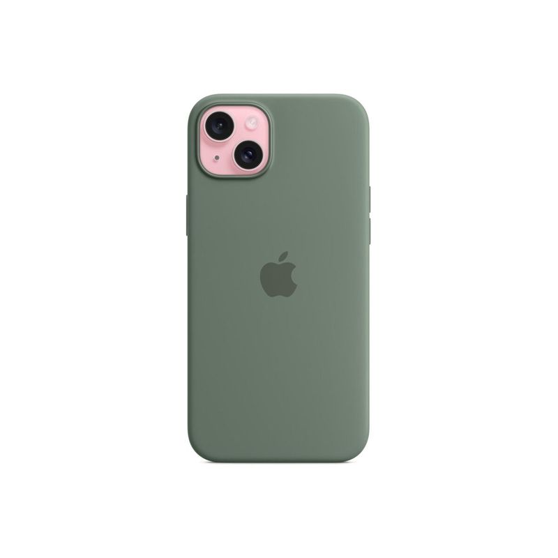 AppleHusadinSiliconcuMagSafepentruiPhone15PlusCypress