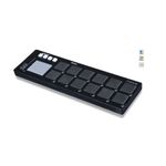iCon iPad Controller MIDI cu Touchpad X/Y si 12 Trigger Pads Mini USB Negru