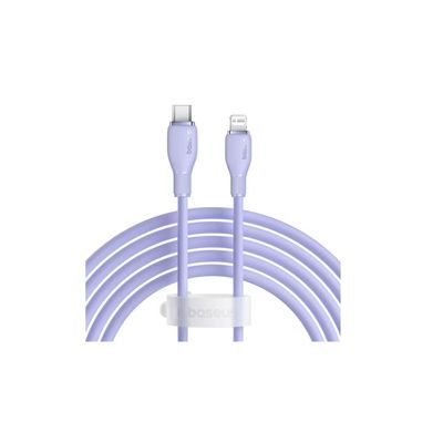 Baseus Cablu Pudding Fast Charge Lightning USB-C 20W 2m Purple