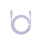 BaseusCabluPuddingFastChargeLightningUSBC20W2mPurple