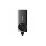 BaseusGaN3ProDesktopPowerstripIncarcatorReteaAC2U2C65WNegrusiCabluUSBC100W1m