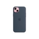 Apple Husa din Silicon cu MagSafe pentru iPhone 15 Plus Storm Blue