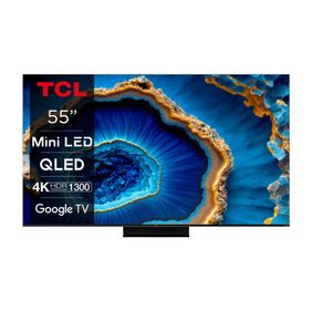 TCL MiniLed 55C805 Televizor 139 cm 4K Ultra HD 100hz Clasa G (Model 2023)