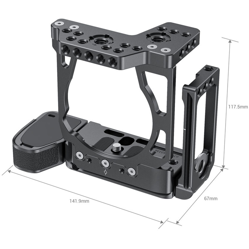 SmallRig 2236 Half Cage cu Arca L-Bracket pentru Sony A7III A7RIII-F64 ...