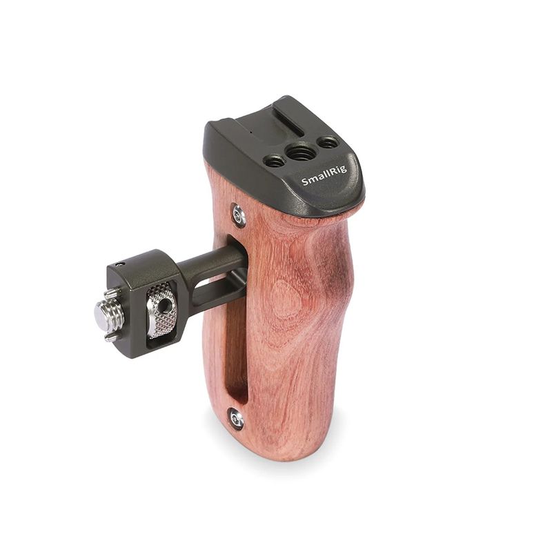 SmallRig-HSS2642-Wood-Side-Handle-cu-Arri-Style-Mount