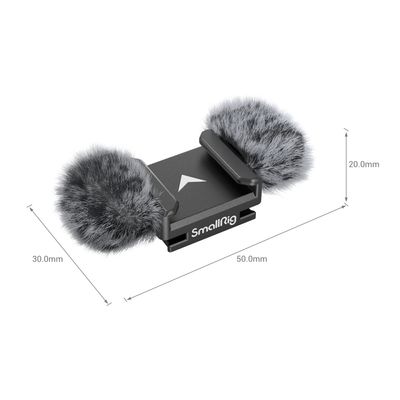 SmallRig 3859 Windsheild cu Adaptor Cold Shoe pentru Nikon Z30
