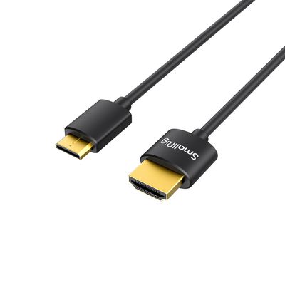 SmallRig 3040 Cablu Ultra Slim 4K Mini HDMI 35cm