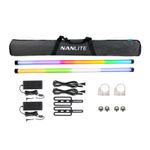 Nanlite-PavoTube-II-30X-Kit-2-Lampi-LED-RGBWW-cu-Baterie-Interna
