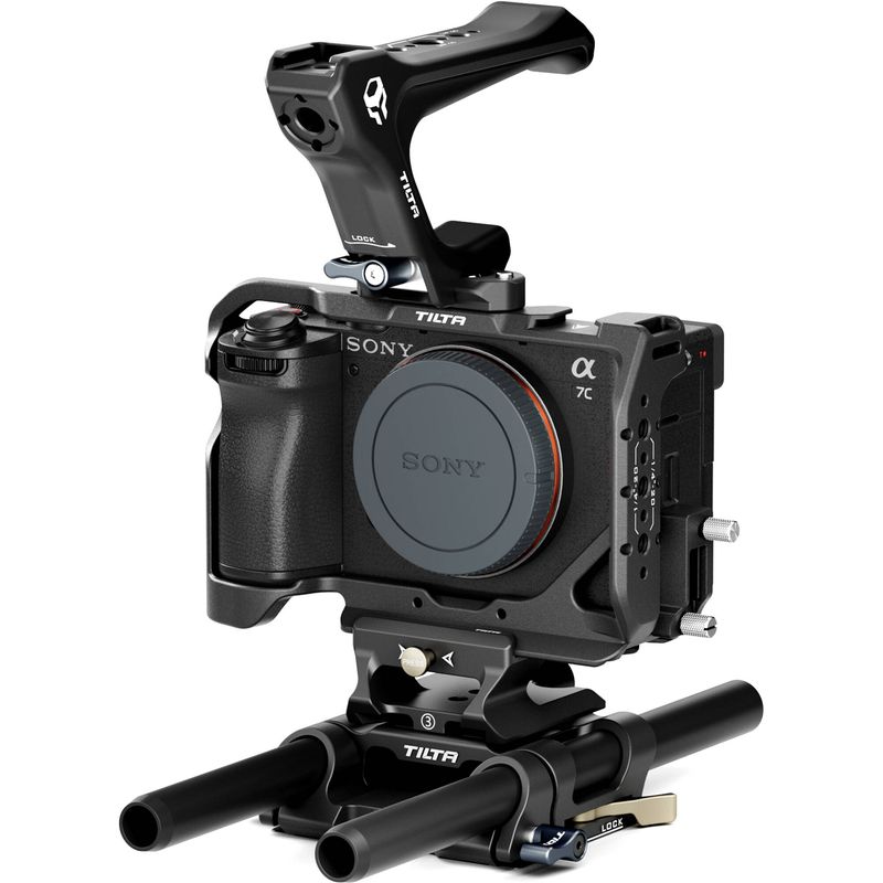 Tilta-Cage-pentru-Sony-a7C-II---a7C-R-Basic-Kit-Negru