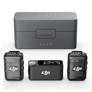 DJI Mic 2 Sistem Wireless Dual 2 TX + 1 RX + Carcasa Incarcare