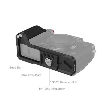 SmallRig 4260 Grip L-Shape pentru FUJIFILM X-T5 Negru