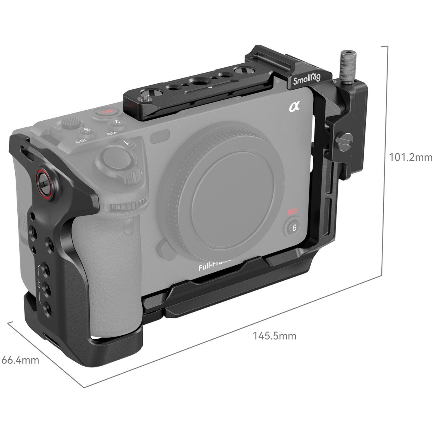 SmallRig Sony FX30 / FX3用カメラケージ 4138 Sony FX30 / FX3用ケージキット：コンパクトVマウントバッテリー