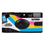 Ilford-Ilfocolor-Rapid-Half-Frame-Aparat-Foto-pe-Film-de-Unica-Folosinta-35-mm-Color-ISO-400-54-Exp-Alb