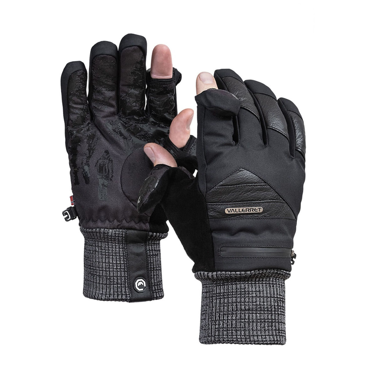 Vallerret Markhof Pro V3 Manusi Foto M Negru Vallerret Markhof Pro V3 Photography Glove M