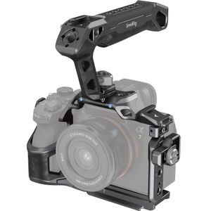 SmallRig 3708 "Rhinoceros" Kit Basic Cage pentru Sony Alpha 7R V/Alpha 7 IV/Alpha 7S III