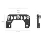 SmallRigMD4019AdapterPlatepentruManerSonyFX3XLR