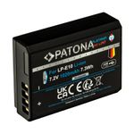 PatonaPlatinumAcumulatorreplaceLiIoncuincacareUSBCpentruCanonLPE101020mAh73V
