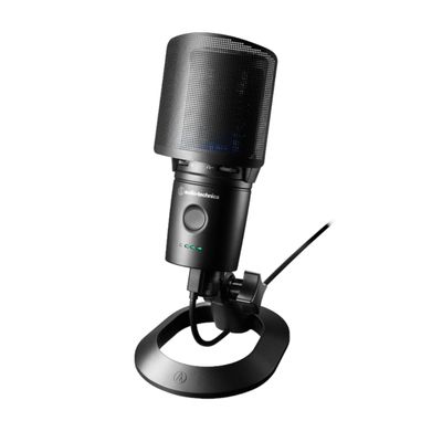 Audio-Technica AT2020USB-XP Microfon Cardioid Condenser USB cu Pop Filter