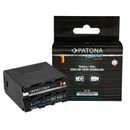 Patona Platinum Acumulator Replace Li-Ion cu PD20W USB-C pentru Sony NP-F970 F960 F950 10500 mAh 7.2V