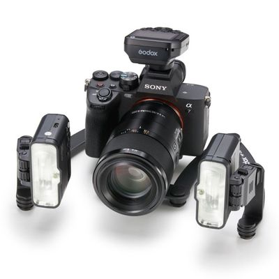 Godox MF12-DK2 Kit Blituri Macro Profesionale pentru Dentisti