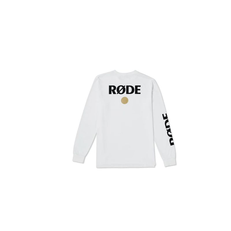 Rode-SLEEVELOGOW-Bluza-Maneca-Lunga-Alba-M