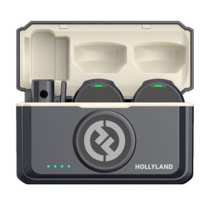 Hollyland Lark M2 Combo Sistem Wireless Compact Shine Charcoal