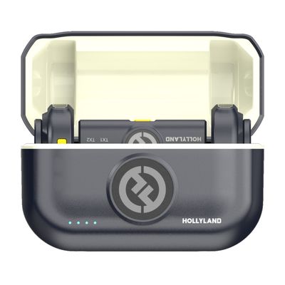 Hollyland Lark M2 USB-C Duo Sistem Microfon Wireless Compact Shine Charcoal