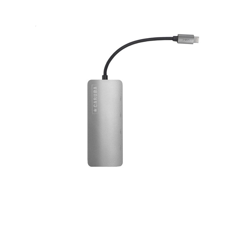Caruba-Premium-4-Port-USB-C-Hub-Space-Grey-pentru-MacBook-Pro
