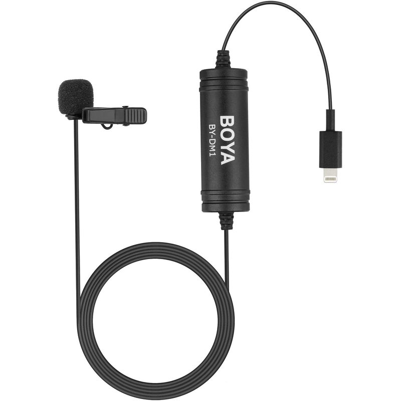 BoyaBYDM1MicrofonLavalieraiOSLightning