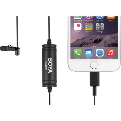 Boya BY-DM1 Microfon Lavaliera iOS Lightning