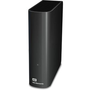 Western Digital HDD extern WD Elements Desktop, 4TB, 3.5", USB 3.0 Negru