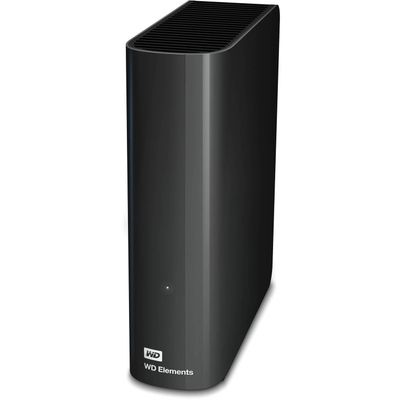 Western Digital HDD extern WD Elements Desktop, 4TB, 3.5", USB 3.0 Negru