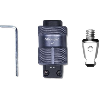 Rycote PCS-Utility Adaptor Quick-Release cu Utility Socket si Varf Filet 3/8"